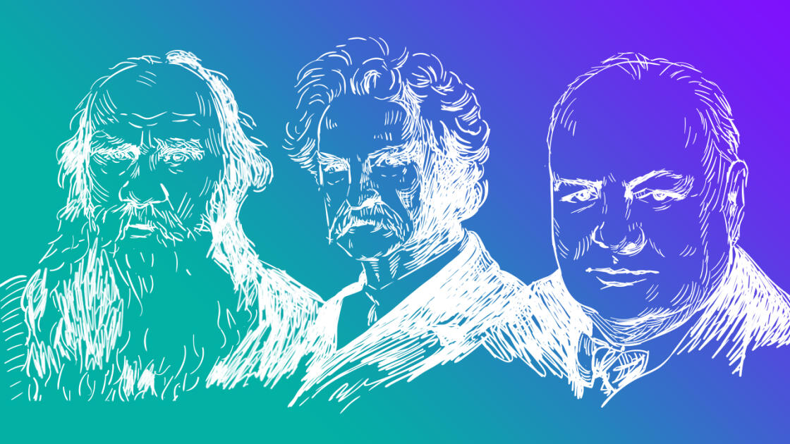 Лев Толстой, Марк Твен и Уинстон Черчилль – о привычке курить: 